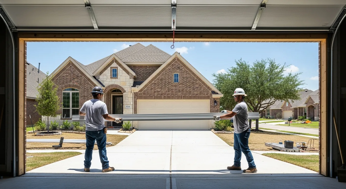 garage-door-installation service in Houston
